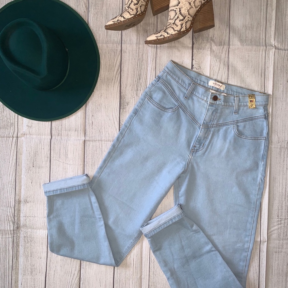 NEW Women’s vintage style high rise jeans - size 7